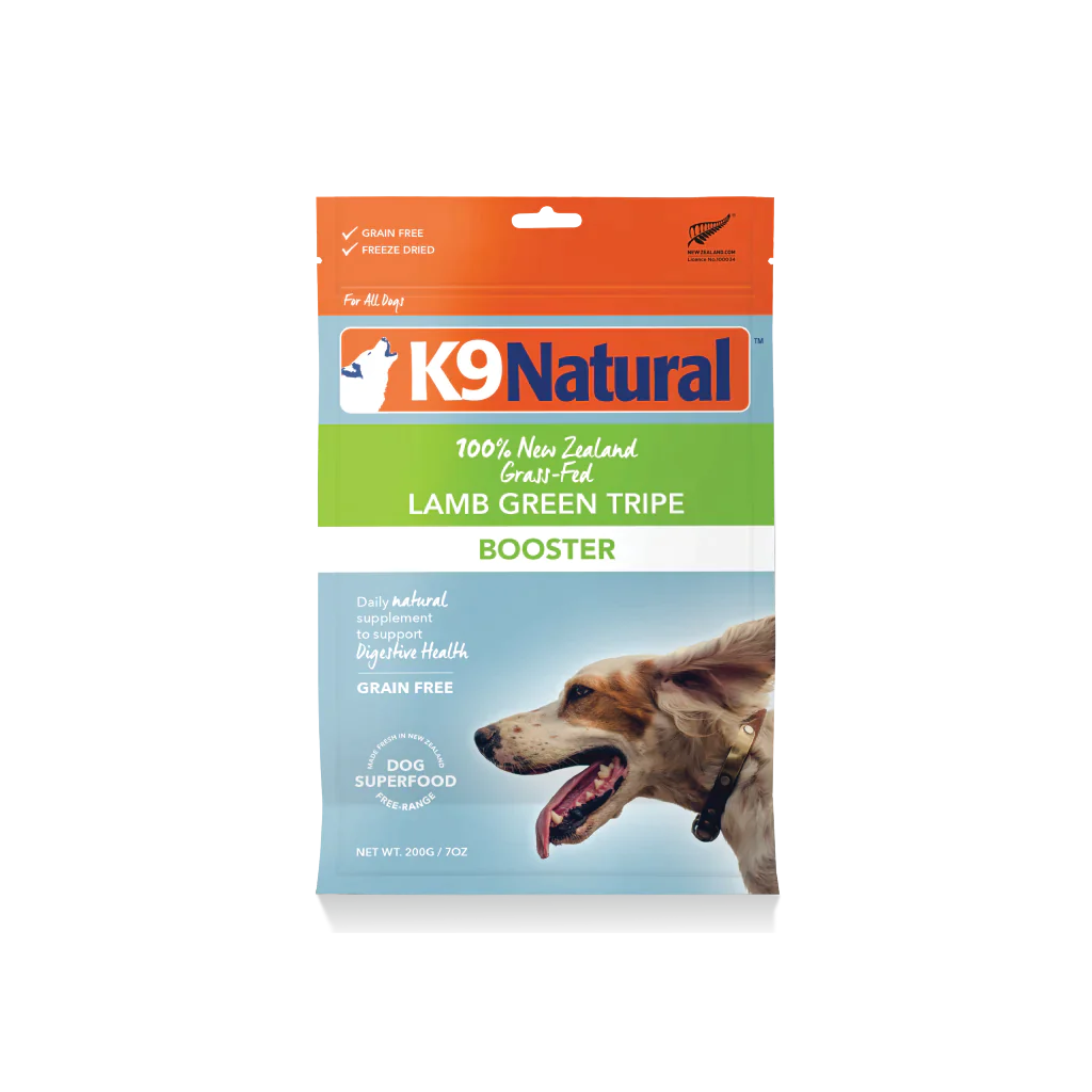 K9 Natural Sheep Green Grass Stomach Supplement for Dogs 200 g